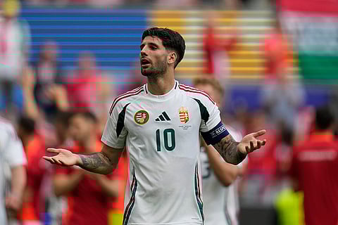 Hungary's Dominik Szoboszlai